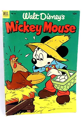 Walt Disney Mickey Mouse #32 Westward Whoa 1953 Dell Comics VG/VG+ • $8.15