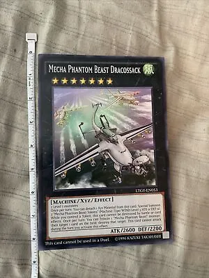 Mecha Phantom Beast Dracossack Large Jumbo Card LP Crease Middle Left Of Card • $14