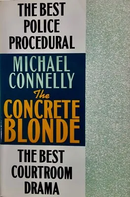 The Concrete Blonde - Michael Connelly - Advance Reading Copy -  1994 PB/VG • $10