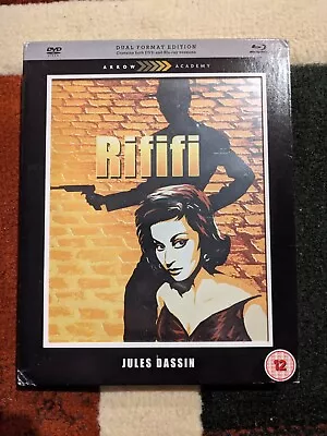 Rififi Blu-ray + DVD Ltd Ed Arrow Video Rare W/ Slipcover & Booklet Jules Dassin • $22