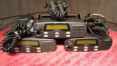 CDM1250 VHF  25 WATT  WITH ACCESSORIES (More Available) • $375