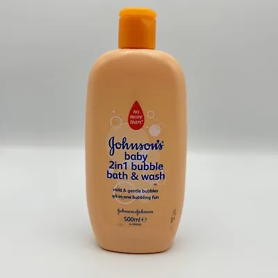 Johnson's Bubble Baby Bath And Wash 500ml • £24.99