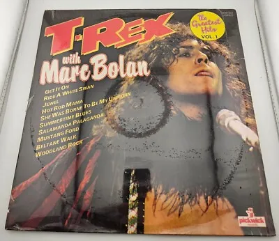 T.REX With Marc Bolan The Greatest Hits Vol 1 Viny Lp 1978 SHM-953 Sealed • $18.99