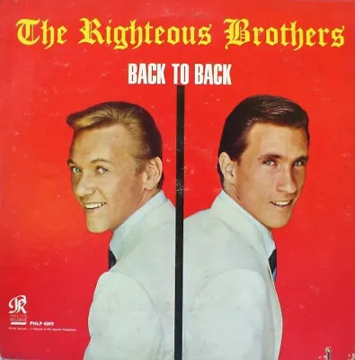 £14.99 • Buy The Righteous Brothers - Back To Back (LP, Album, Mono)