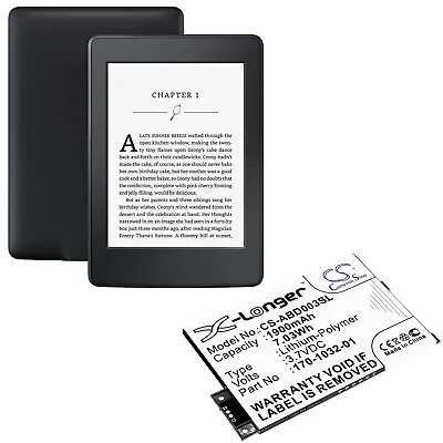 Battery For Amazon Kindle 3 Kindle III Kindle 3 Wi-fi Kindle 3G  170-1032-00 • $20.25