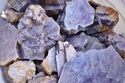 LEPIDOLITE MICA * 1-3  30/Lb * Natural Purple Pegmatite Rough Mineral * Brazil • $4.36