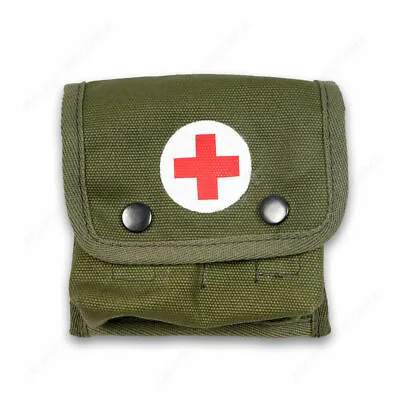 Military Wwii Ww2 Us 1945 Army/usmc M2 Jungle First Aid Kit Pouch   • $15.99