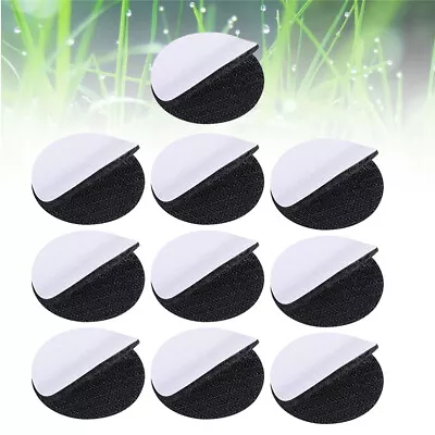  10 Packs Round Self Adhesive 2 Inch Hook Loop Tape Dots With Super Mounting • $6.99