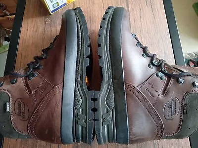 Men's Meindl MFSystem Goretex Leather Hiking Boots Size 10.5um GOOD QUALITY • £100