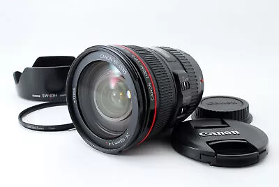 [Near MINT W/ Hood] Canon EF 24-105mm F/4 L IS USM Macro Zoom Lens From JAPAN • $751.77