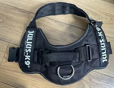 Julius K9 Dog Harness. Size XL (2) Black . Glow In Dark Used Once • £24.99