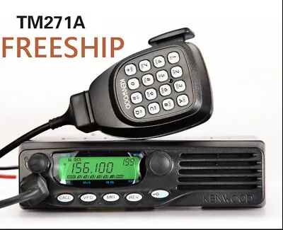 TM-271A 136-174MHz 65W For KENWOOD Mobile Radio VHF FM Transceiver Base Station • $158