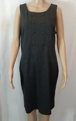 Merona Women's Houndstooth Print Sleeveless Dress Size XL Lined W/ Side Zipper  • $20.72
