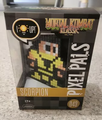 Scorpion #43 - Pixel Pals Mortal Kombat Light Up Display • $20