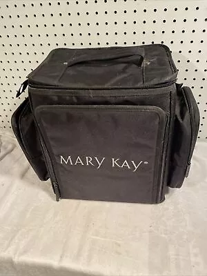 Mary Kay Consultant Traveling Tote Bag Makeup Storage Case Organizer Black • $37.95