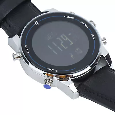 (Black)Fishing Timer Watch Climbing Sport Watch Men Watch Compass Digital • $44.40