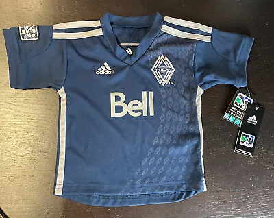 NWT Adidas Vancouver Whitecaps FC Jersey MLS Official Licensed Product 18 Month • $21.74