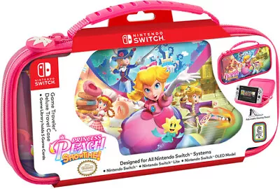Nintendo Switch Game Traveler Deluxe Princess Peach ShowTime Travel Case [New ] • $46.68