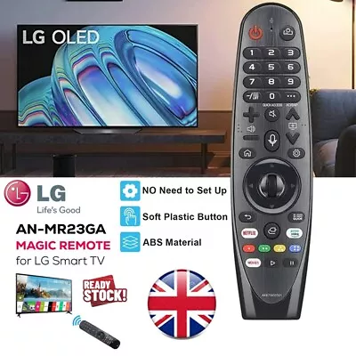 Voice Remote Control Replacement For LG Smart TV Magic Remote AKB75855501 MR20GA • £12.49