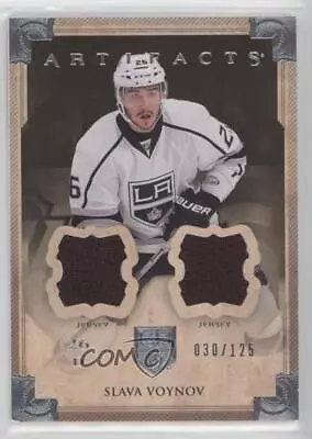 2013-14 Upper Deck Artifacts Jersey/Jersey /125 Slava Voynov #74 • $4.57