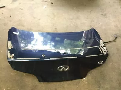 03-07 Infiniti G35 Coupe Exterior Rear Trunk Lid/Tailgate/Liftgate Deck OS • $399.99