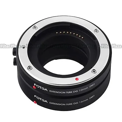 FOTGA Macro AF Auto Focus Extension Tube 10mm 16mm Set DG For Canon EOS M EOS-M • £41.99