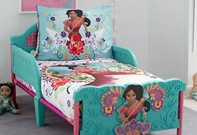 Disney Elena Of Avalor Bold And Brave 4 Piece Toddler Bedding Set • $49.95