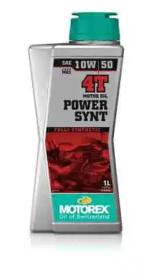 Motorex Power Synt 10W/50 100% Synthetic Offroad Racing Oil  1 Liter • $26.95