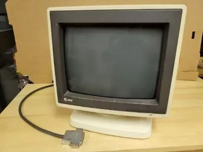 Vintage AT&T CRT 319 CRT Computer Display Monitor - WORKS • $95