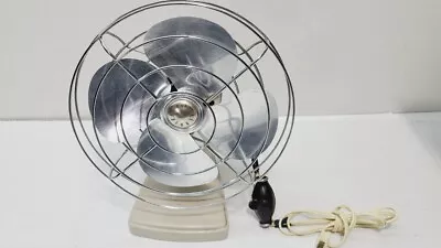 Vintage 4 Blade Kenmore Sears Roebuck & Co Electric Fan Model  Works  Great • $59.99