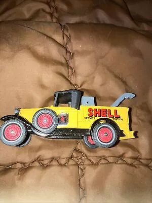Matchbox Ford Model ‘Yesteryear’ Yellow Tow Truck Made In Macau Play Worn • £1.45