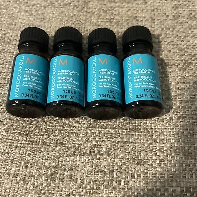 Moroccan Oil Treatment 0.34oz/10ml Hair Treatment Sample Size Lot Of 4 • $20