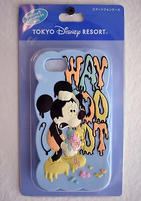 Tokyo Disney IPhone 5 Silicone Case Mickey Mouse  WAY TOO HOT  RARE COLLECTIBLE • $17.95