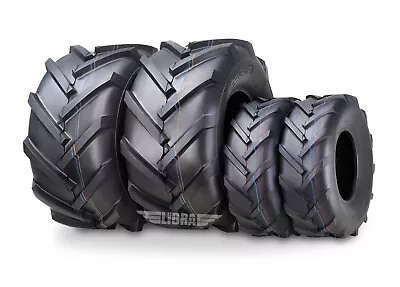 Set Of 4 WANDA 15x6-6 & 20x10-8 Lawn Mower Agriculture Farm Tractor Tires 4Ply • $198.95