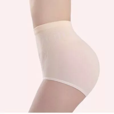 Women High Waist Body Shaper Tummy Control Slim Pants Underwear Knickers • £3.49