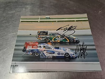 NHRA Tony Pedregon & Mike Neff 2009 Indianapolis 8x10 Autographed Photo • $14.99