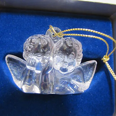 Mikasa Heavenly Music Christmas Angels Crystal Ornament 1.5x2.5  • $8.25