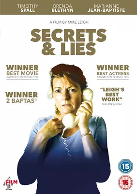 Secrets And Lies DVD (2019) Timothy Spall Leigh (DIR) Cert 15 Amazing Value • £8.99