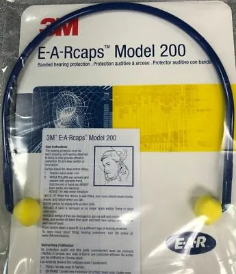 3M E-A-R Caps Model 200 Hearing Protector  EARCAPS 17dB 321-2101 Ear Plug  • $4.09