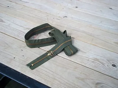 One..military Surplus Zipper 108 Inch (9ft) Tent Tarp Canvas  Truck Trailer Army • $19