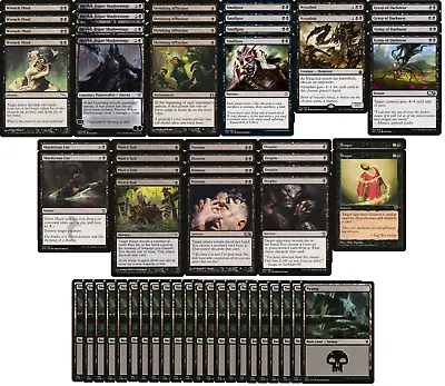 ELITE Discard Deck - Mono Black - 60 Card - Ready To Play - MTG NM/M! • $29.95