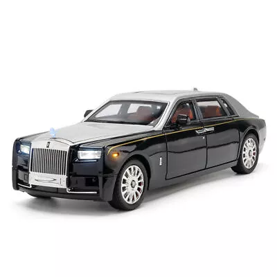 1:18 Diecast Vehicle Rolls-Royce Phantom Toy Gift Model Car Toy Kids Sound Light • £64.67
