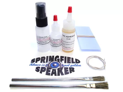 Pro Speaker Reconing Kit - CA Glue & Lead Wire Included - CAKit1600 • $19.95