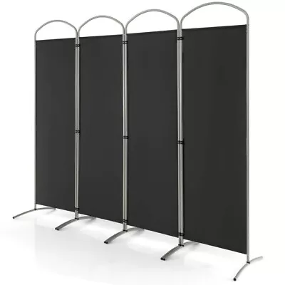 6.2 FT Folding Room Divider Home Office 4-Panels Sturdy Partition Privacy Screen • $62.98