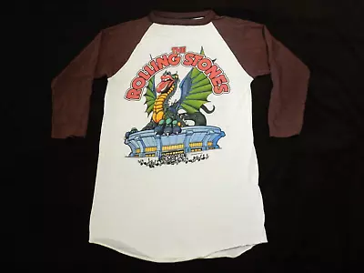 Vintage 1981 Rolling Stones San Francisco Thorogood Geils Jersey Shirt Large • $175