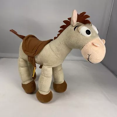 Disney Parks Toy Story “Bullseye” Plush Pixar Poseable Jointed Legs Bendable 10” • £14.45