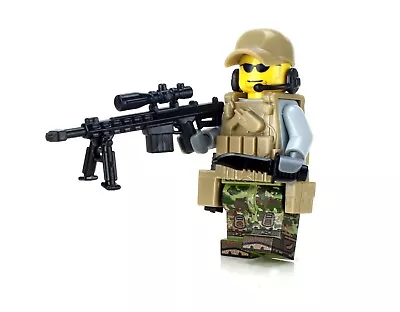 Special Forces Army Sniper Value Minifig Made With Real LEGO® Minifigure • $20.54