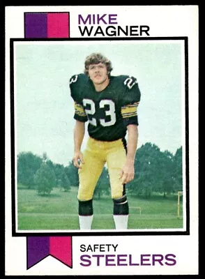 1973 Topps Mike Wagner Rc Pittsburgh Steelers #246 • $5