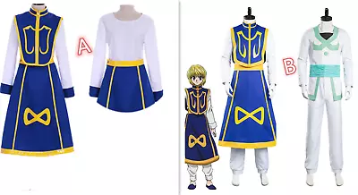 Hunter X Hunter Kurapika Cosplay Costume Halloween Outfit Uniform Full Set • $41.79