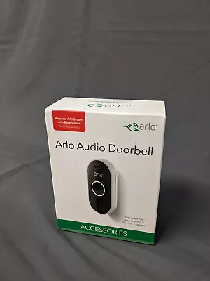 Arlo Audio Doorbell White (AAD1001-100NAS) Requires Base Station - NEW / SEALED • $19.95